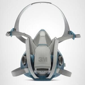 3M Rugged Comfort Quick Latch Half Facepiece Reusable Respirator 6502QL